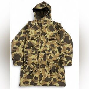 Mens Cabela’s Gore Tex Camo Hooded Parka size Small